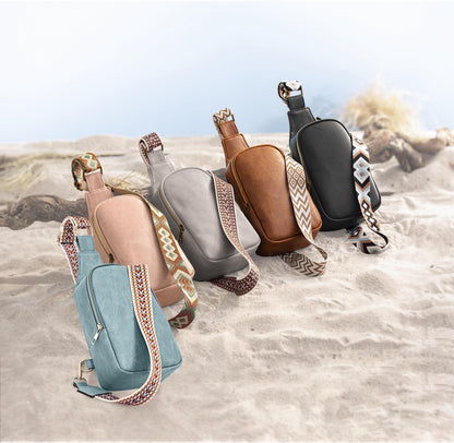 HJP Damen Sling Bag "Fina" (Farbe: grau)