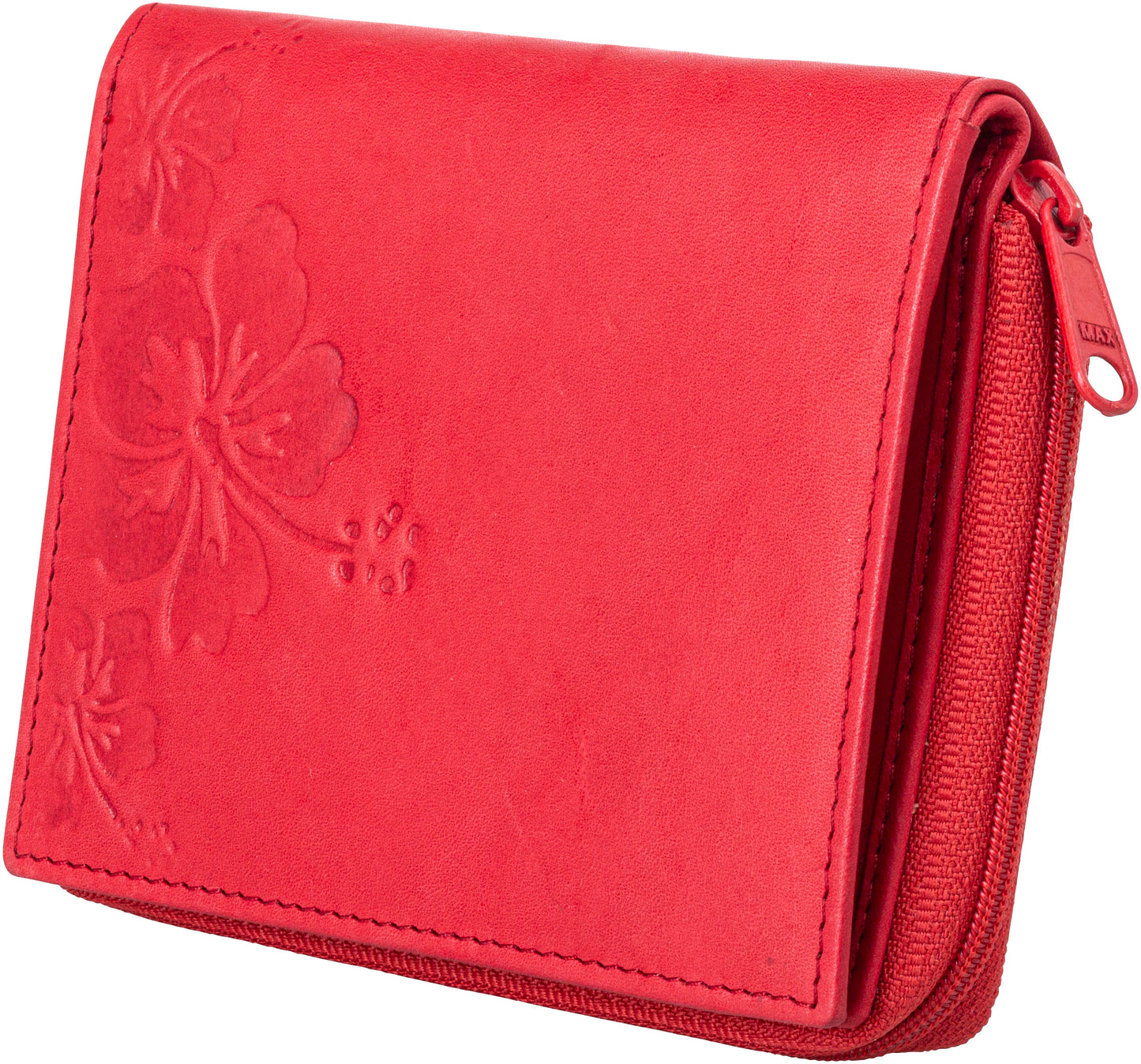 HJP Damen Geldbörse "Malva" Leder (Farbe: koralle)