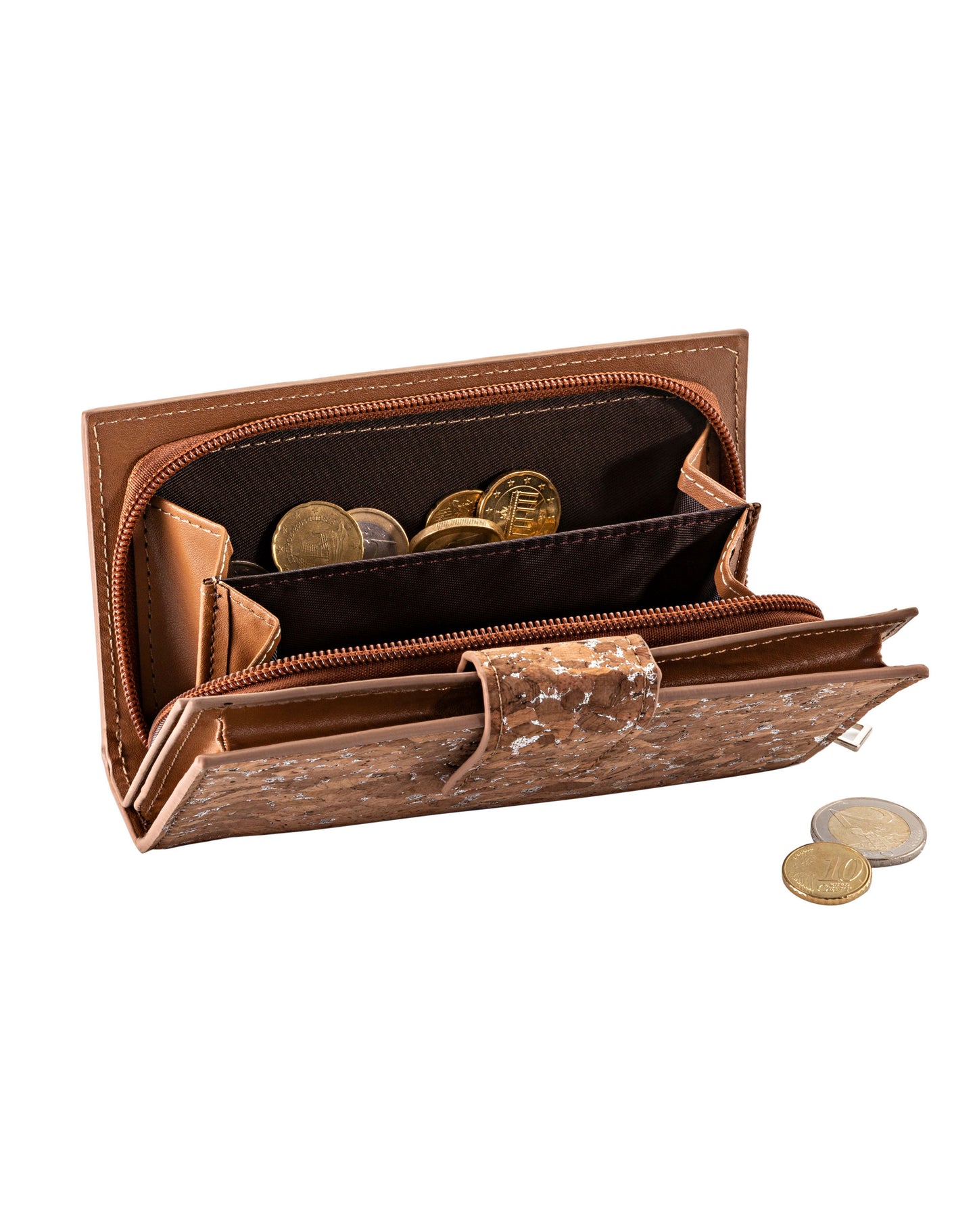 HJP Geldbörse "Kira" hellbraun, aus Kork