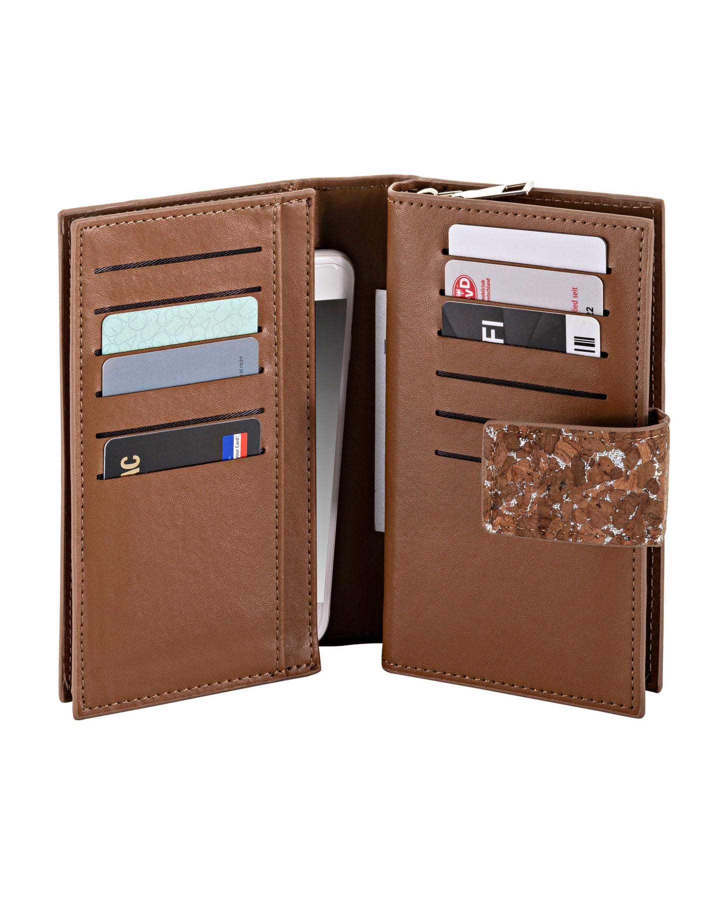 HJP Geldbörse "Kira" hellbraun, aus Kork