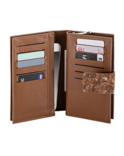 HJP Geldbörse "Kira" hellbraun, aus Kork