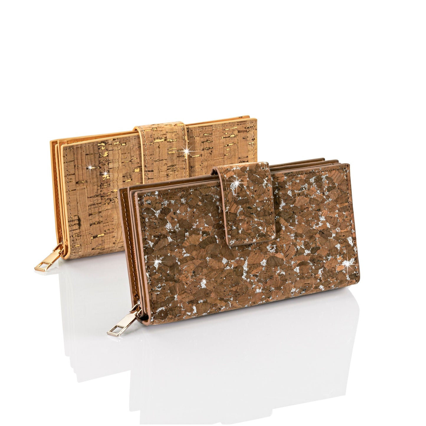 HJP Geldbörse "Kira" hellbraun, aus Kork