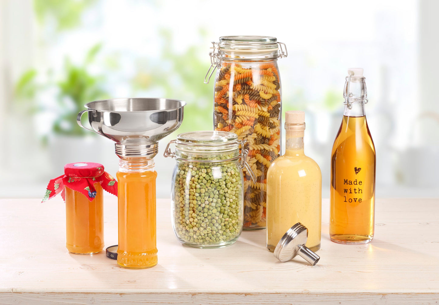 Universaltrichter 3in1, Edelstahl