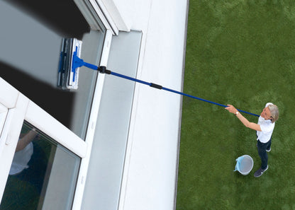 Teleskop-Fensterwischer, 3,88 m mit Schmutzkratzer