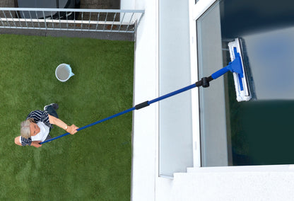 Teleskop-Fensterwischer, 3,88 m mit Schmutzkratzer