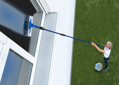 Teleskop-Fensterwischer, 3,88 m mit Schmutzkratzer