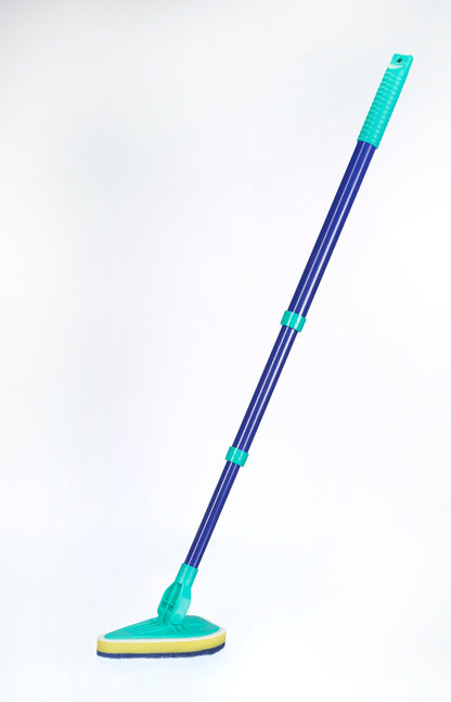 Bad/Fliesenwischer "Blitz-Blank",4-teilig, mit Teleskopstiel & dopp