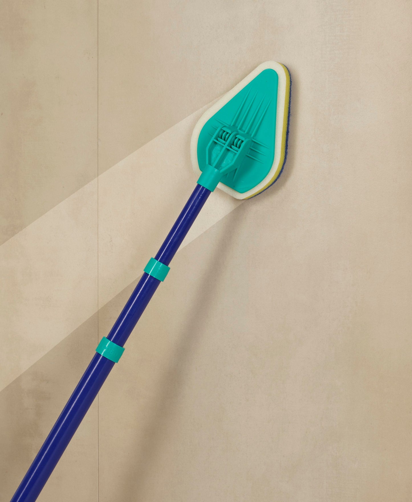 Bad/Fliesenwischer "Blitz-Blank",4-teilig, mit Teleskopstiel & dopp