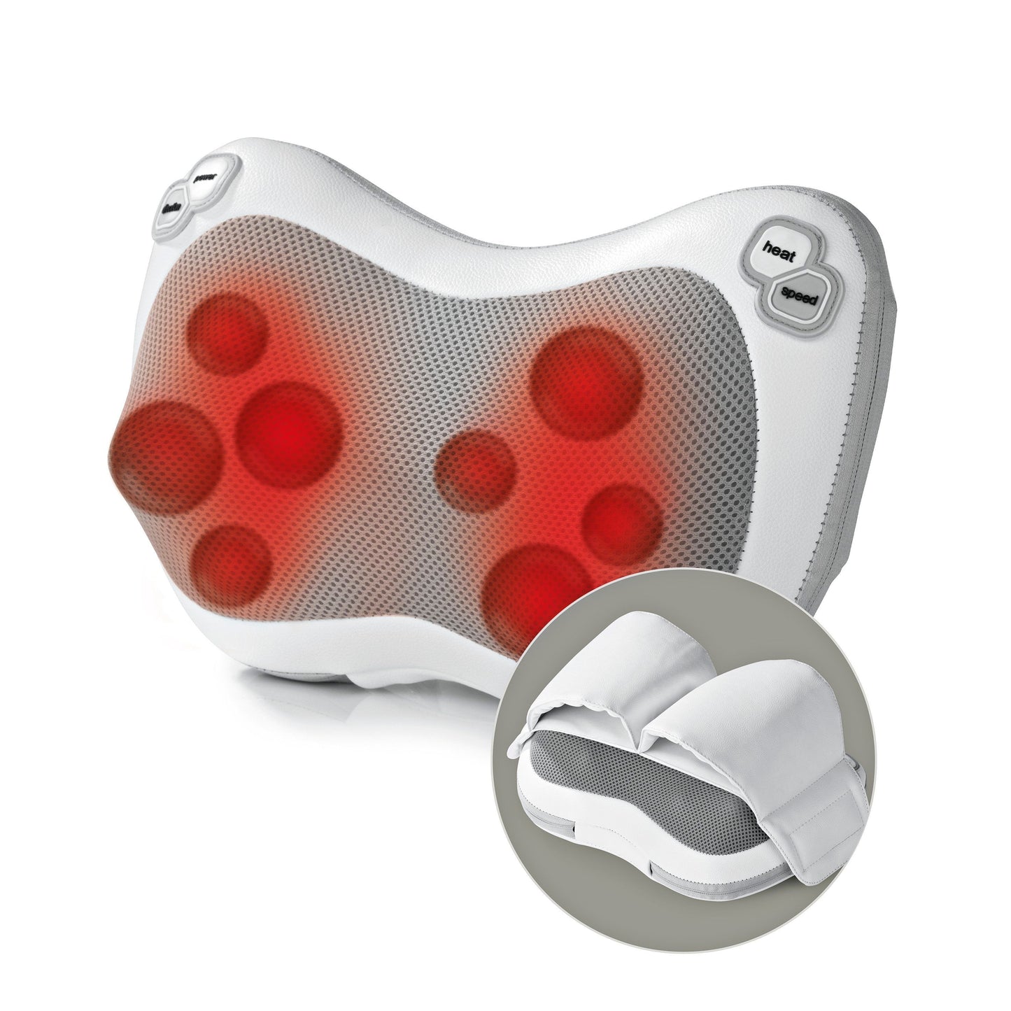 nah-vital Shiatsu-Massagekissen inkl. Fußcover