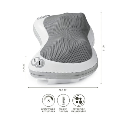 nah-vital Shiatsu-Massagekissen inkl. Fußcover