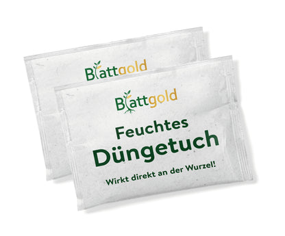 Blattgold Düngertuch 12er-Set 5g Sachet