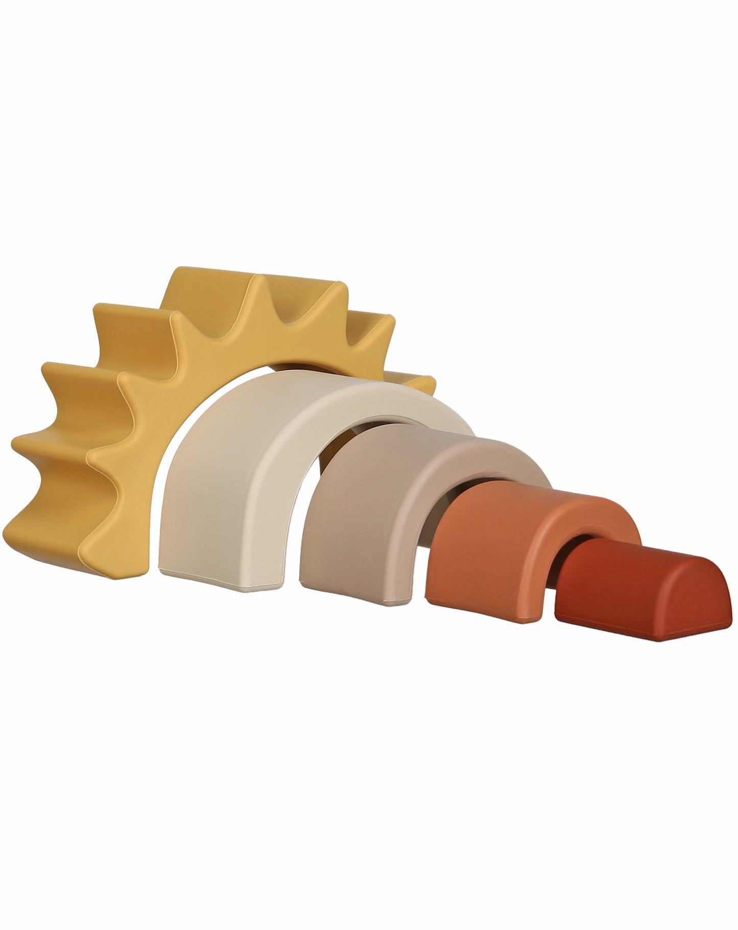 Silikon-Stapelbogen SONNE 5-teilig in bunt