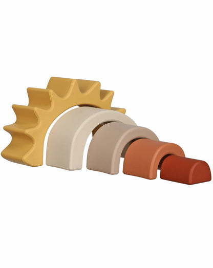 Silikon-Stapelbogen SONNE 5-teilig in bunt