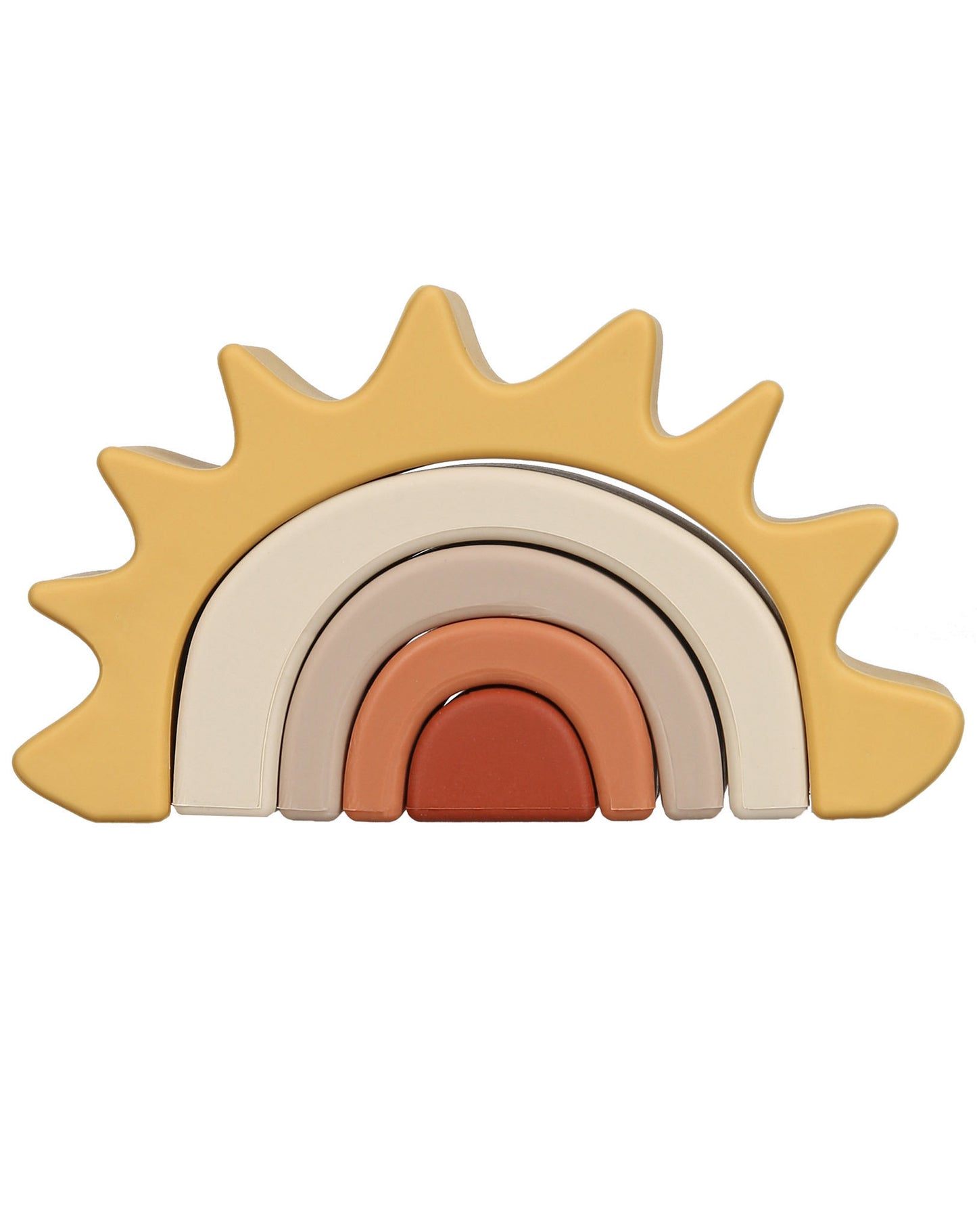 Silikon-Stapelbogen SONNE 5-teilig in bunt