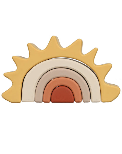 Silikon-Stapelbogen SONNE 5-teilig in bunt