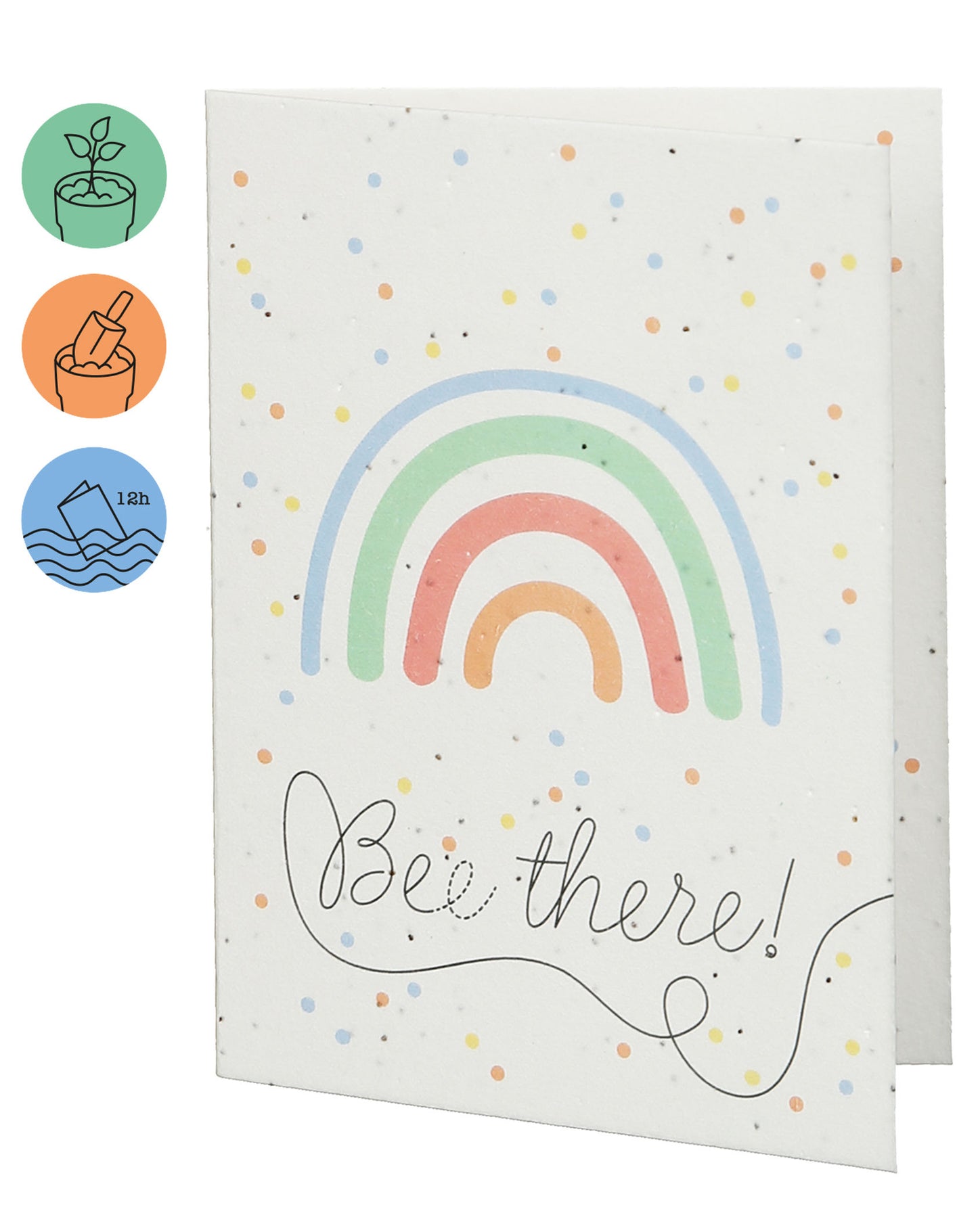 Einladungskarten PLANT & GROW aus Samenpapier 6er-Set