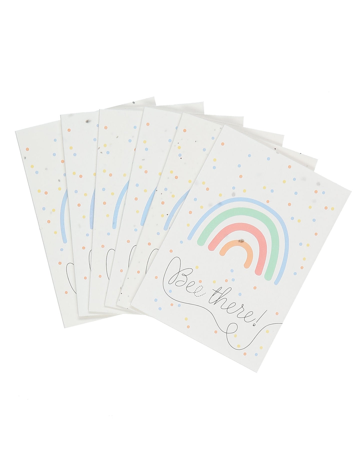 Einladungskarten PLANT & GROW aus Samenpapier 6er-Set