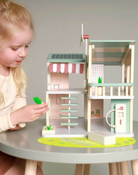 Puppenhaus AMBIENTE in grün