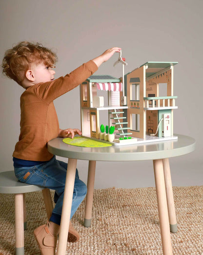 Puppenhaus AMBIENTE in grün