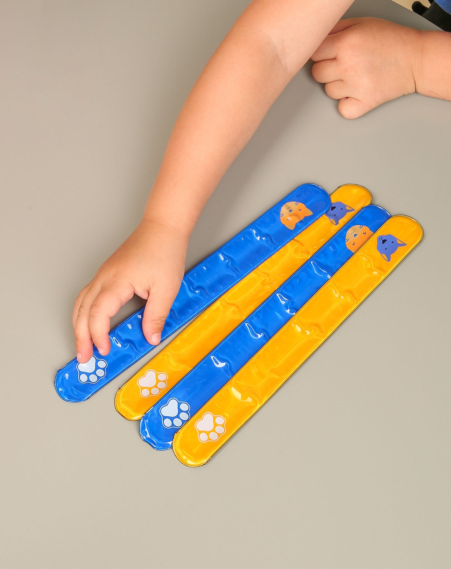 Reflektor-Snapband STREICHEL-EINHEIT 4er-Set