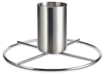 Grill-Hähnchenhalter mit Aromabehälter, Edelstahl