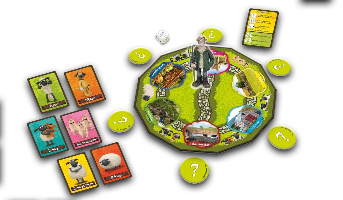 Shaun das Schaf - Wo stecken Shaun & Co.? (Kinderspiel)