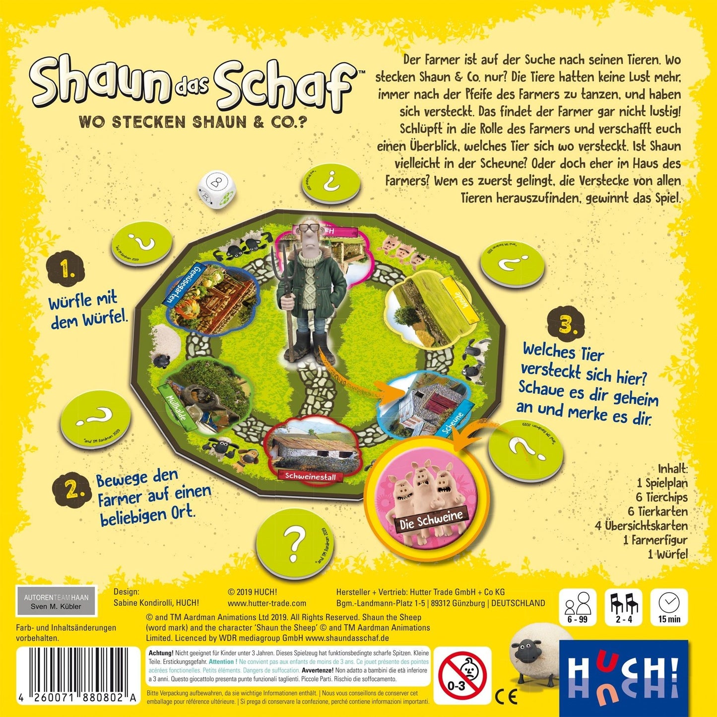 Shaun das Schaf - Wo stecken Shaun & Co.? (Kinderspiel)