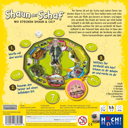Shaun das Schaf - Wo stecken Shaun & Co.? (Kinderspiel)