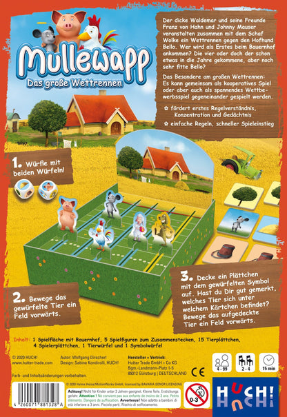 Mullewapp - Das große Wettrennen (Kinderspiel)