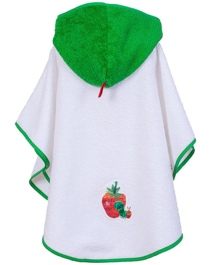 Badeponcho RAUPE NIMMERSATT in weiß/grün