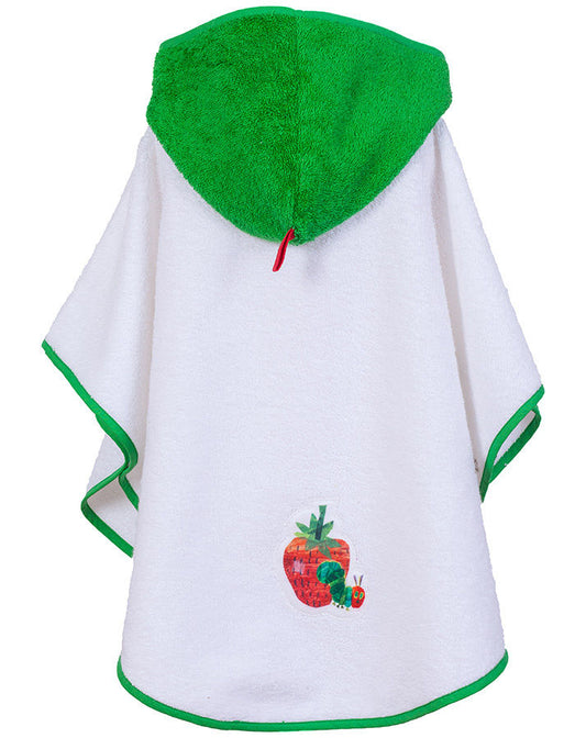 Badeponcho RAUPE NIMMERSATT in weiß/grün