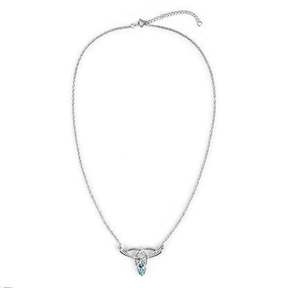 CM Collier "Celtic Topas" 925 Silber