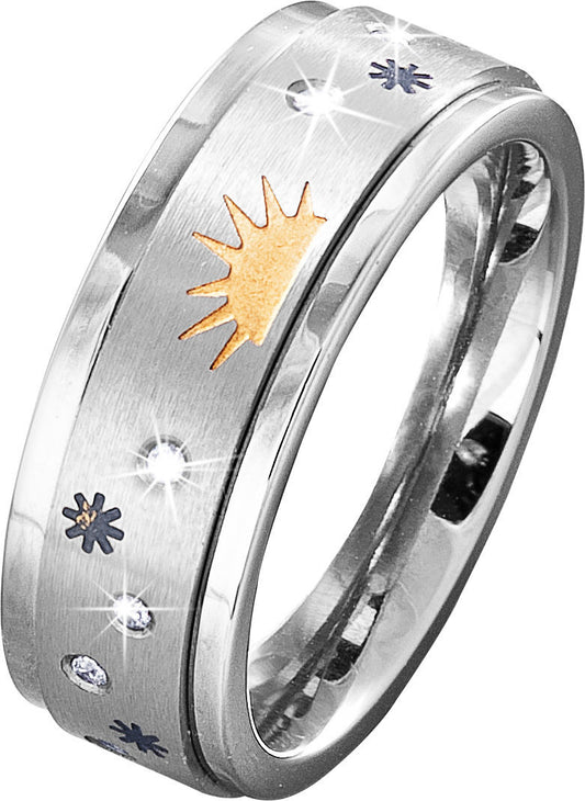 CM Anti-Stress-Ring Larissa", Edelstahl  (Größe: 20)