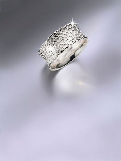 CM Ring Dahlia" 925 Silber (Größe: 17)