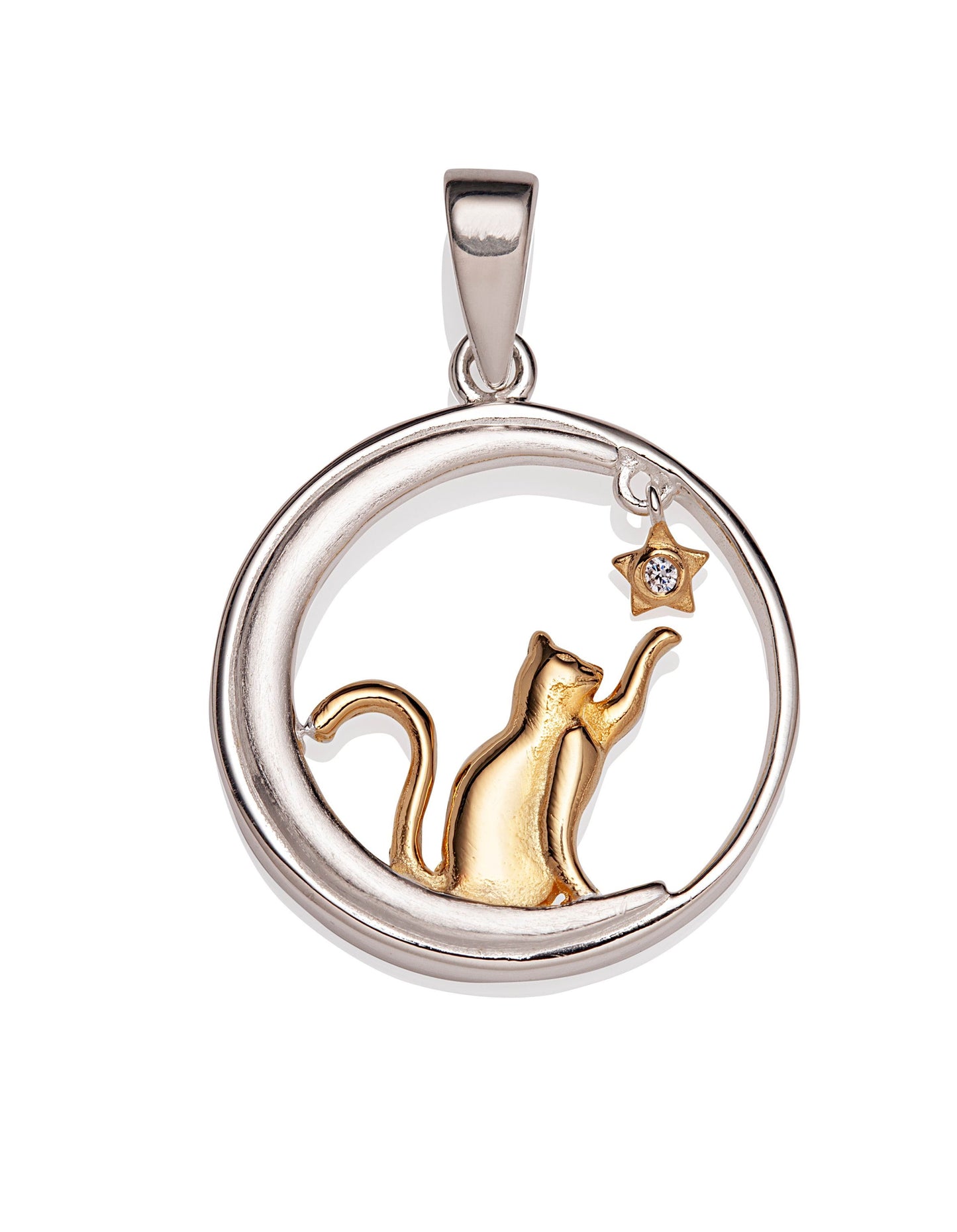 CM Anhänger "Samtpfote" 925 Silber