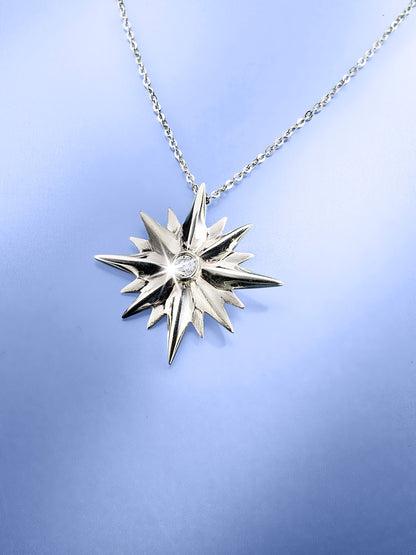 CM Anhänger "Polarstern" 925 Silber