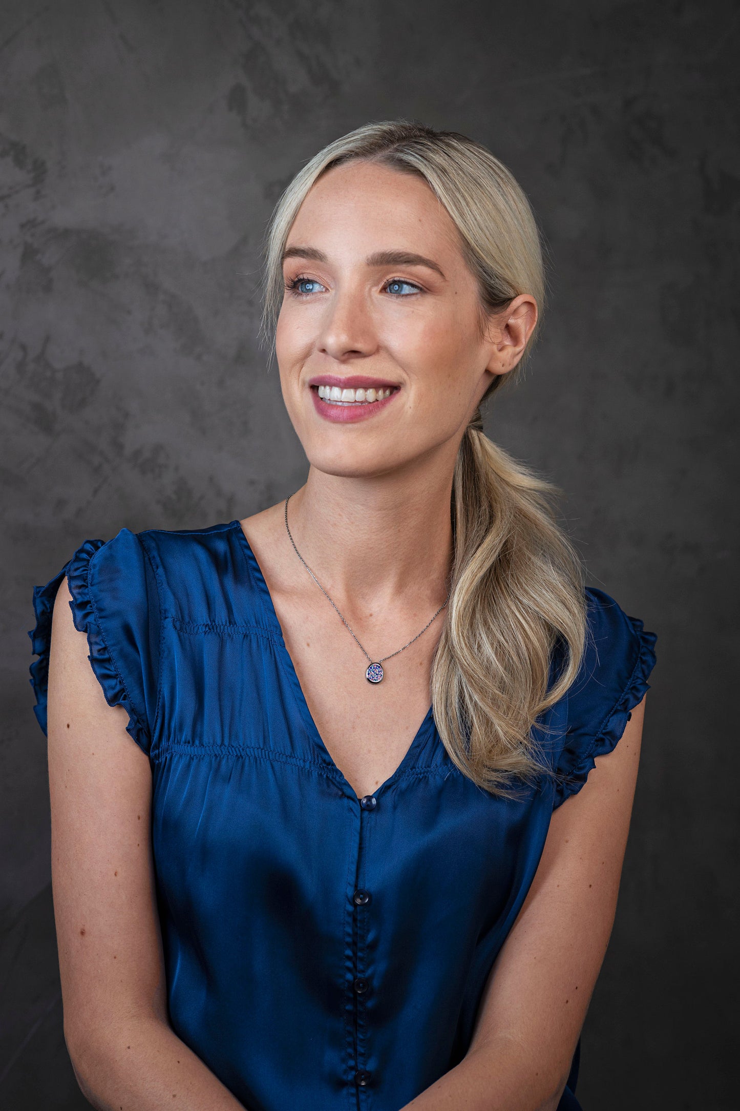 CM Kette "Colora" Edelstahl