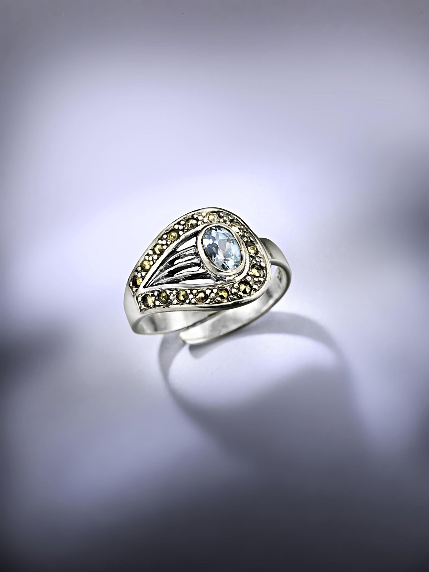 CM Ring "Topas" 925 Silber