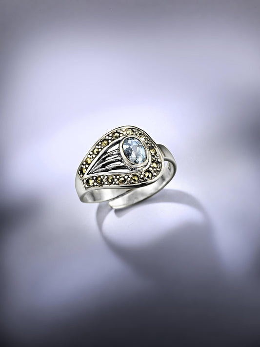 CM Ring "Topas" 925 Silber