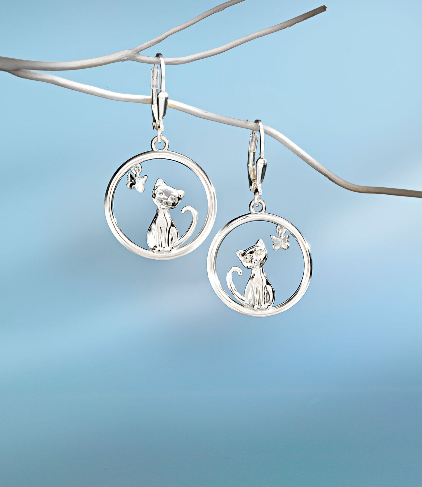 CM Ohrhänger "Papillon" 925 Silber