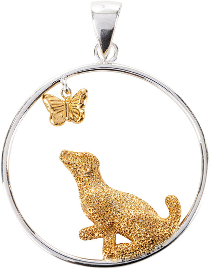 CM Kettenanhänger "Fellnase" 925 Silber