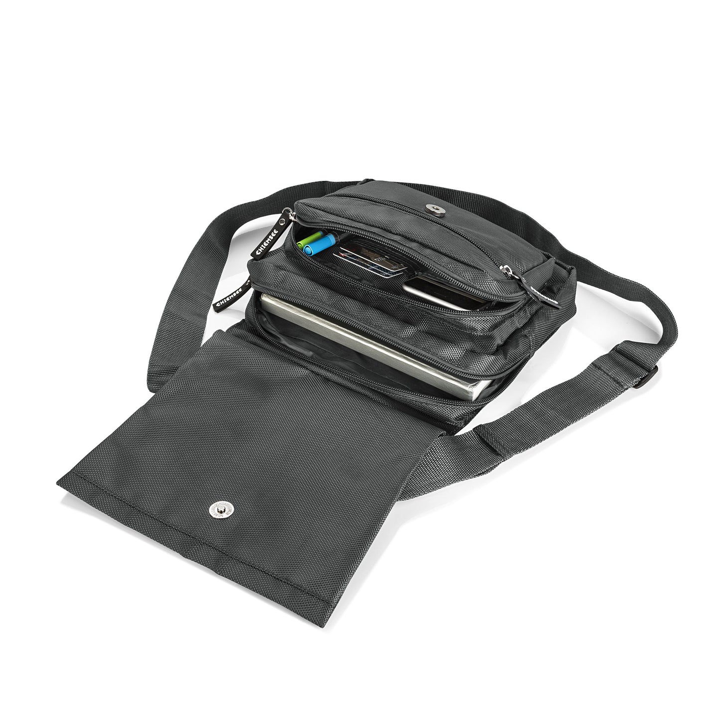 Chiemsee Unisex Shoulderbag, (Farbe: grau)