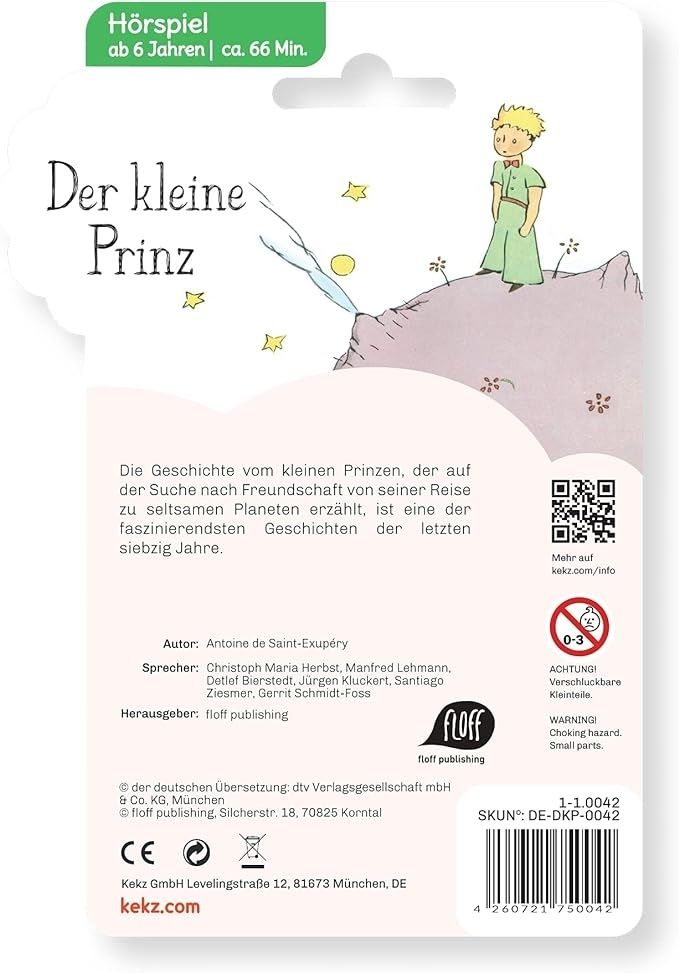 Der kleine Prinz - Das Original-Hörspiel zum Buch als Kekz