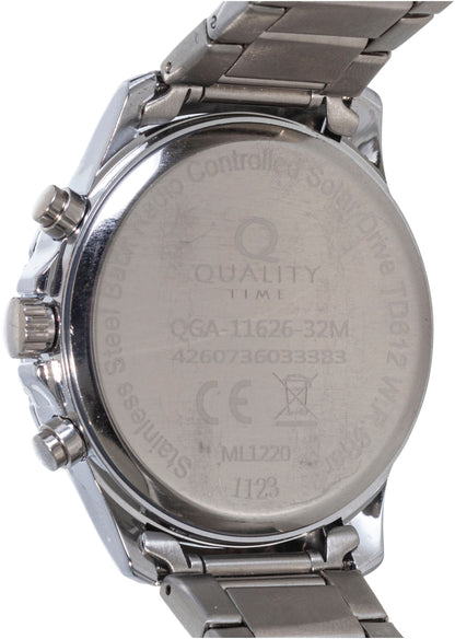 QT Herren Funk-Solaruhr "New York"