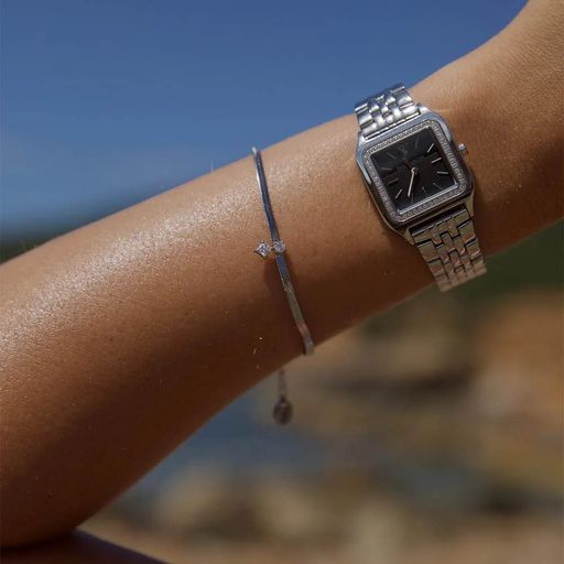 Paul Valentine Armband "Dream Sleek" Edelstahl (Farbe: silber)