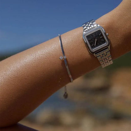 Paul Valentine Armband "Dream Sleek" Edelstahl (Farbe: silber)