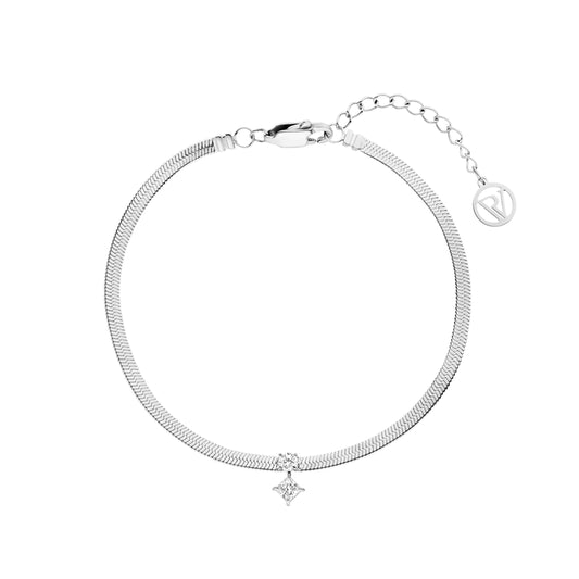 Paul Valentine Armband "Dream Sleek" Edelstahl (Farbe: silber)