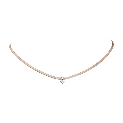 Paul Valentine Halskette "Dream Sleek Necklace" (Farbe: champagner)