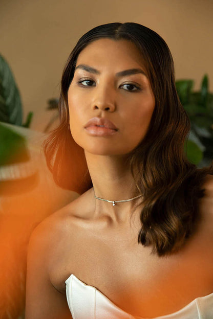 Paul Valentine Halskette "Dream Sleek Necklace" (Farbe: champagner)