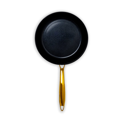 Henssler Aluminium-Pfanne mit Edelstahl-Griff (Größe: 20 cm)